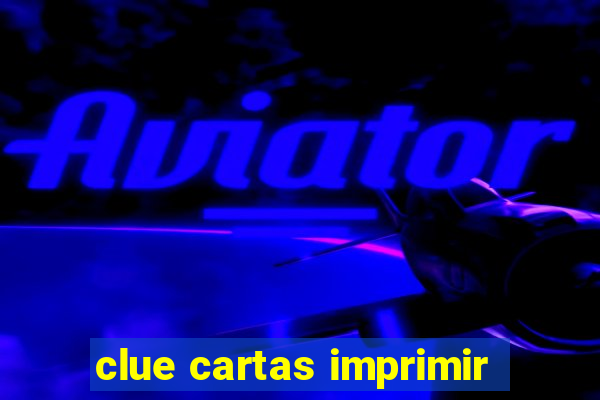 clue cartas imprimir